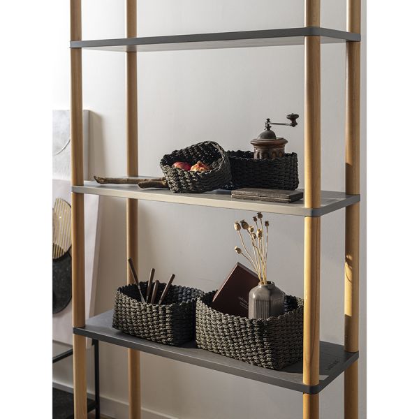 Корзина для хранения Hagen, 22х14х9 см, черная, Bergenson Bjorn, изображение 3