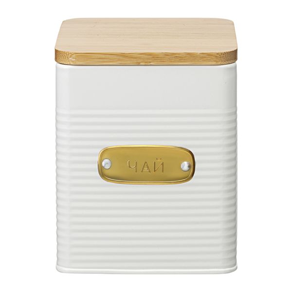 Банка для хранения чая Irmel, 1,7 л, молочная, Smart Solutions