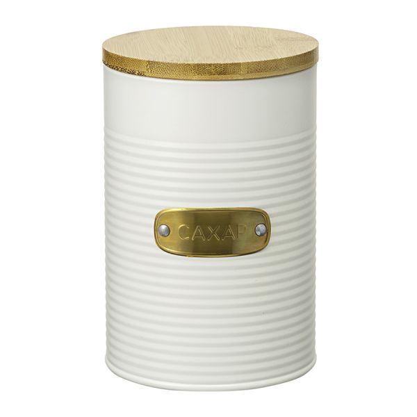 Банка для хранения сахара Irmel, 1,3 л, молочная, Smart Solutions