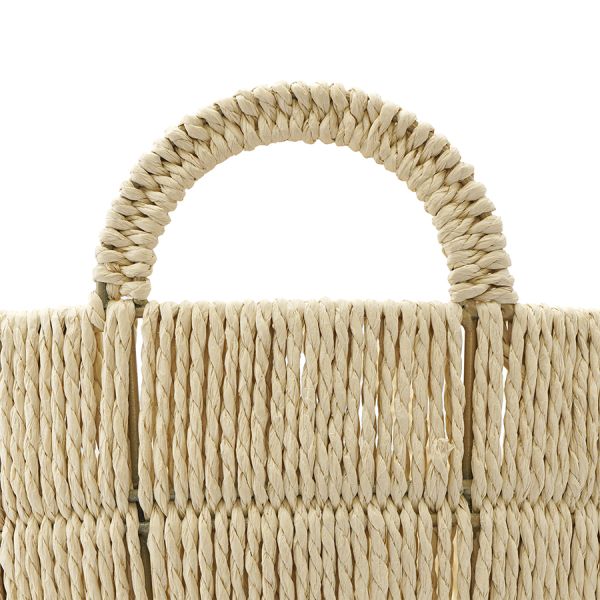 Корзина плетеная круглая Bodhran Chocolate из коллекции Ethnic, размер L, Tkano, изображение 7