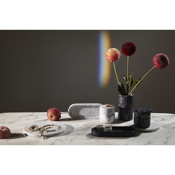 Шкатулка для украшений Marm, ?10,5 см, белый мрамор, Bergenson Bjorn, изображение 9