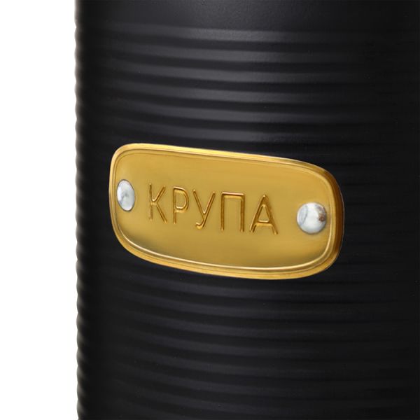 Банка для хранения крупы Irmel, 2,5 л, графит, Smart Solutions, изображение 6