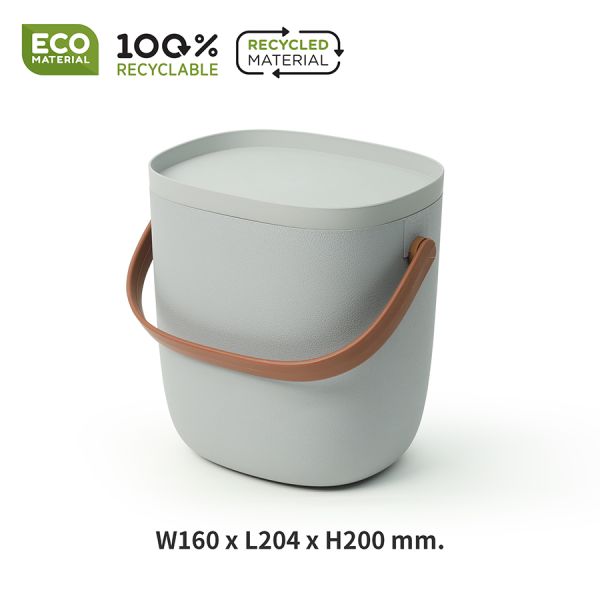 Контейнер для хранения Stogo, 3,5 л, серый, QUALY, изображение 7