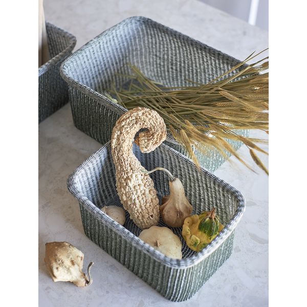 Набор из 4-х корзин для хранения Sustainable collection, оливковый, Bergenson Bjorn, изображение 7