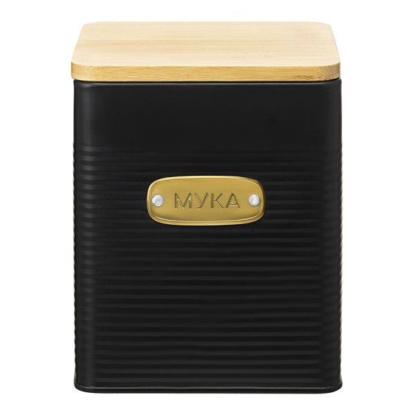 Банка для хранения муки Irmel, 3,2 л, графит, Smart Solutions