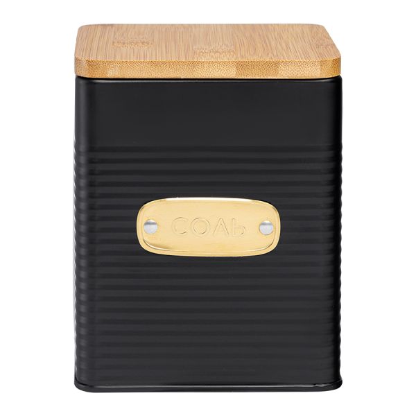 Банка для хранения соли Irmel, 1,7 л, графит, Smart Solutions