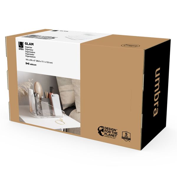 Органайзер для косметики Glam, прозрачный, UMBRA, изображение 13