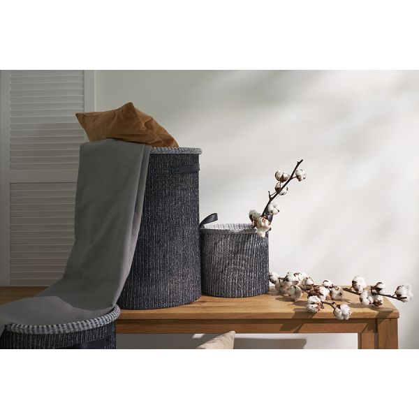 Корзина для хранения Sustainable collection, ?37х52 см, черная, Bergenson Bjorn, изображение 3