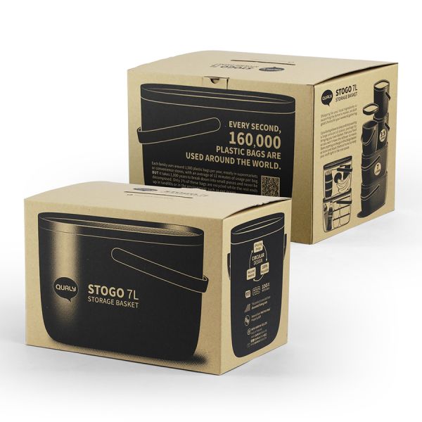 Контейнер для хранения Stogo, 7 л, серый, QUALY, изображение 8