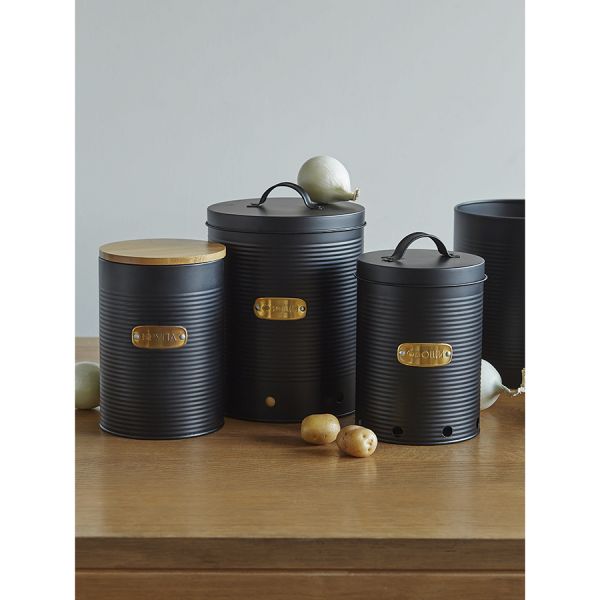 Банка для хранения крупы Irmel, 2,5 л, графит, Smart Solutions, изображение 3