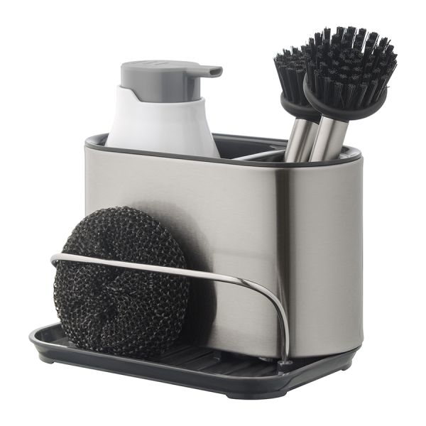 Органайзер для раковины Atle, 18х12,3х13 см, серебристый, Smart Solutions