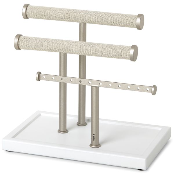 Органайзер для украшений Trigem, белый/никель, Umbra