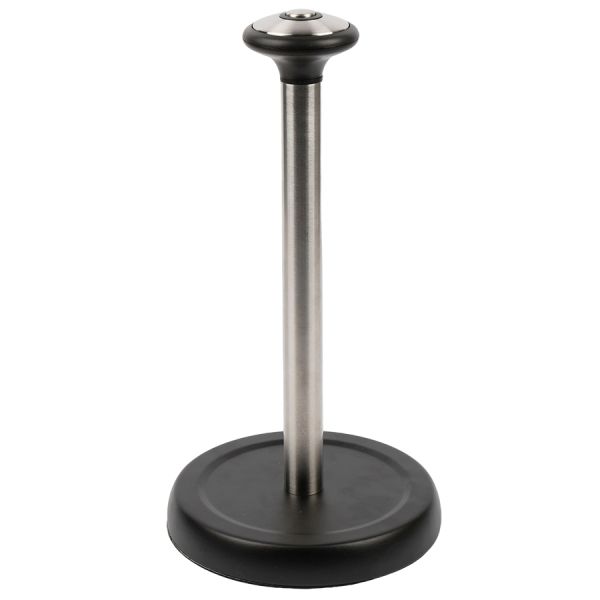 Держатель для бумажных полотенец Mio, 19,5х37 см, черный/хром, Smart Solutions