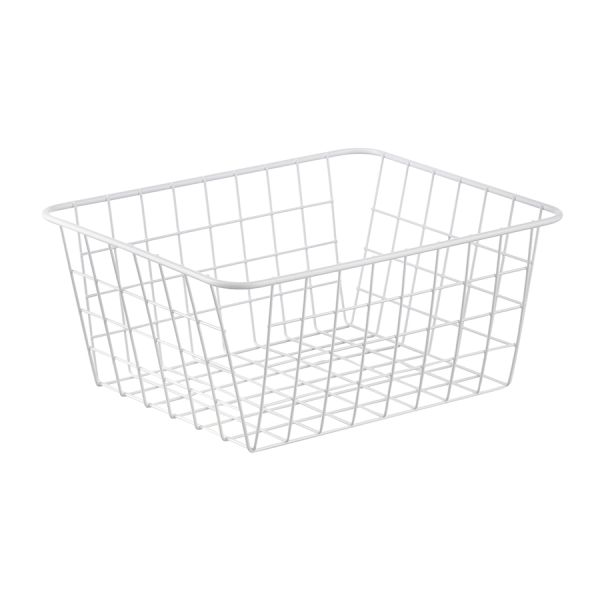 Корзина для хранения Mina, 28х22х12 см, белая, Bergenson Bjorn