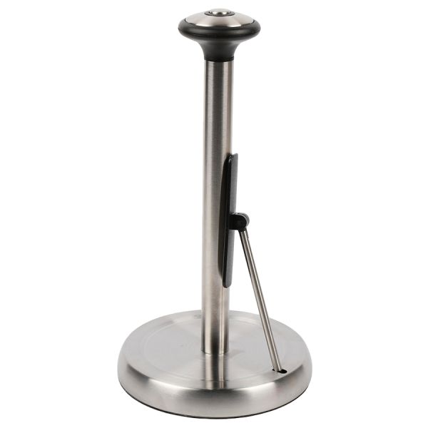 Держатель для бумажных полотенец со стоппером Mio, 19,5х37 см, хром, Smart Solutions