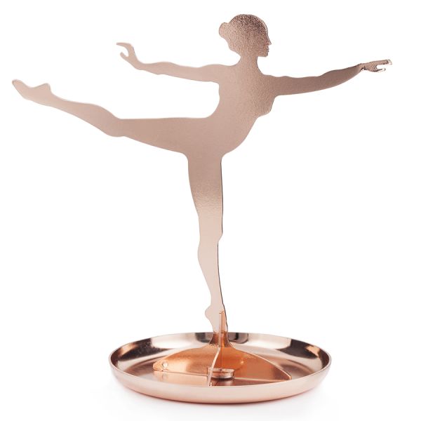 Держатель для украшений Ballerina медь, Kikkerland