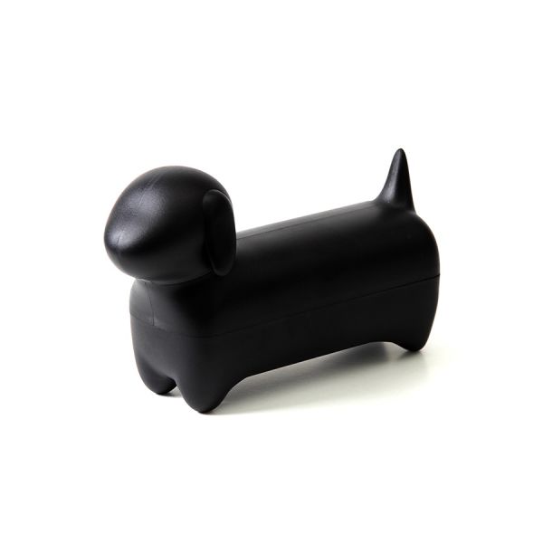 Коробка для мелочей Dacholder, черная, Qualy