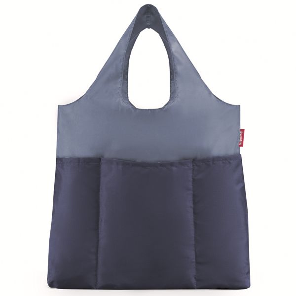 Сумка складная Mini maxi shopper plus bicolor синяя, Reisenthel