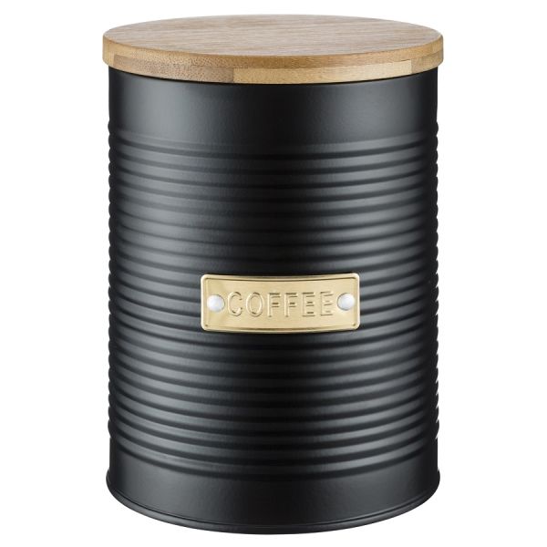 Емкость для хранения кофе Otto черная 1,4 л, TYPHOON