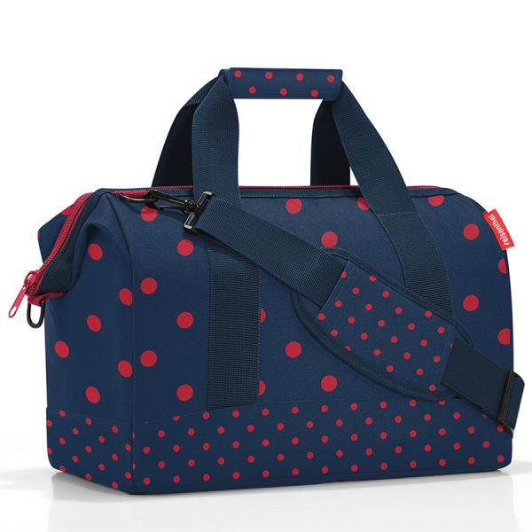 Сумка Allrounder M mixed dots red, Reisenthel