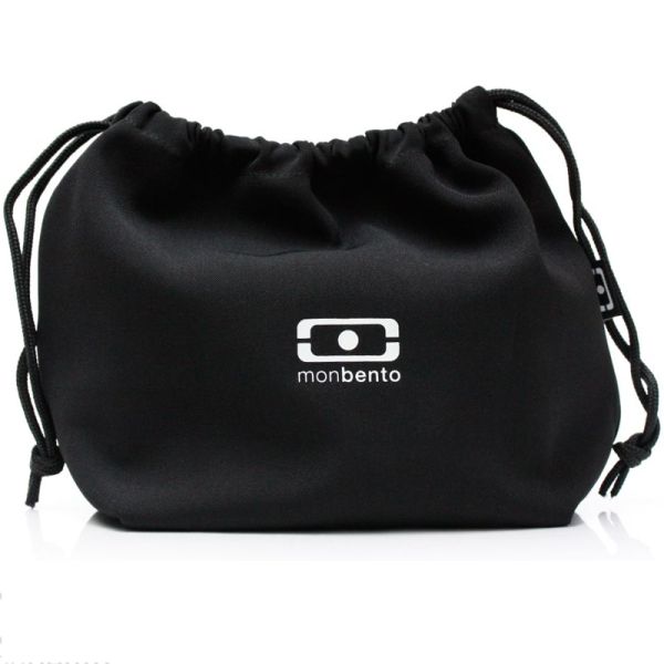 Мешочек для ланча MB Pochette, black/white, Monbento