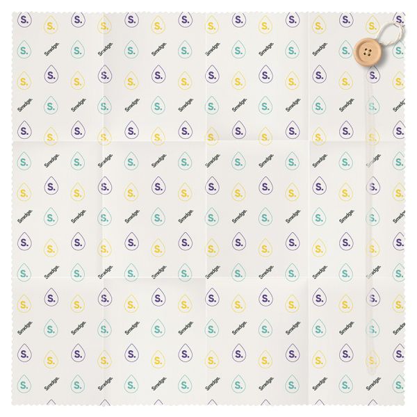 Обертка для сэндвича многоразовая Droplet 35х35 см, пчелиный воск, Smidge