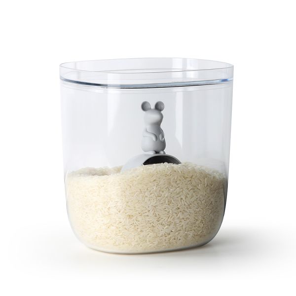 Контейнер с мерной ложкой Lucky Mouse 3,5 л, Qualy