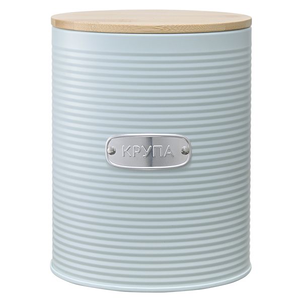 Банка для хранения Irmel, 2,6 л, голубая, Smart Solutions