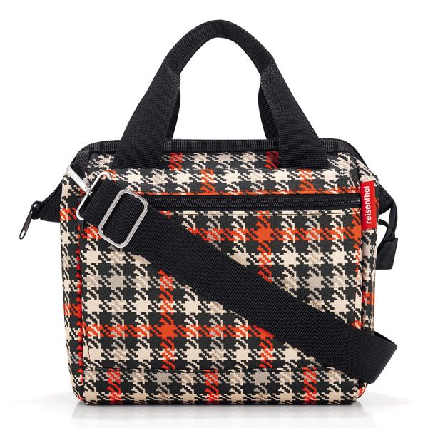 Сумка Allrounder cross glencheck red, Reisenthel