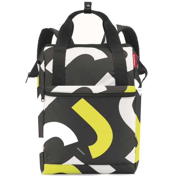 Рюкзак Allrounder R large signature  bold yellow, Reisenthel