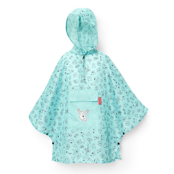 Дождевик детский cats and dogs mint, Reisenthel