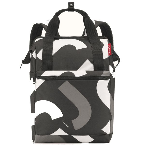 Рюкзак Allrounder R large signature bold grey, Reisenthel