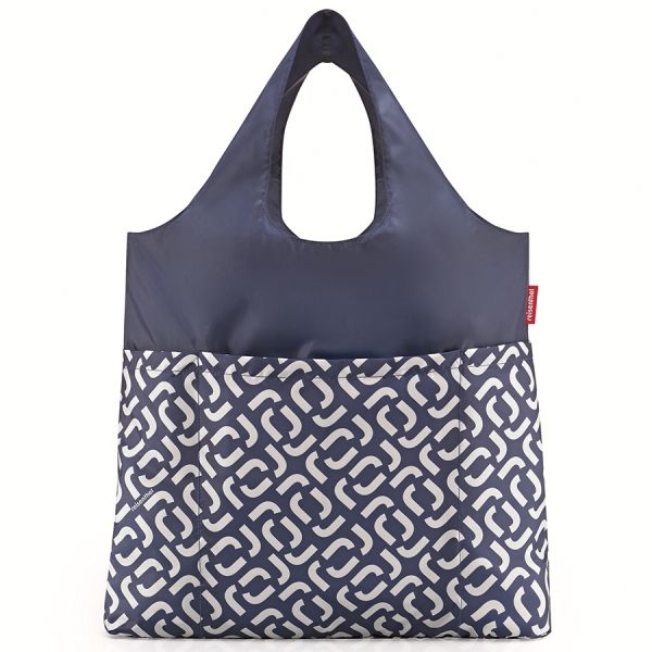 Сумка складная Mini maxi shopper plus signature navy, Reisenthel