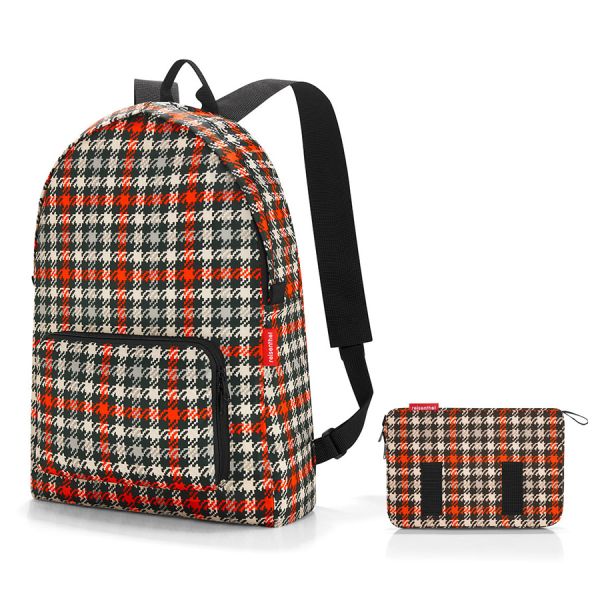 Рюкзак складной Mini maxi glencheck red, Reisenthel