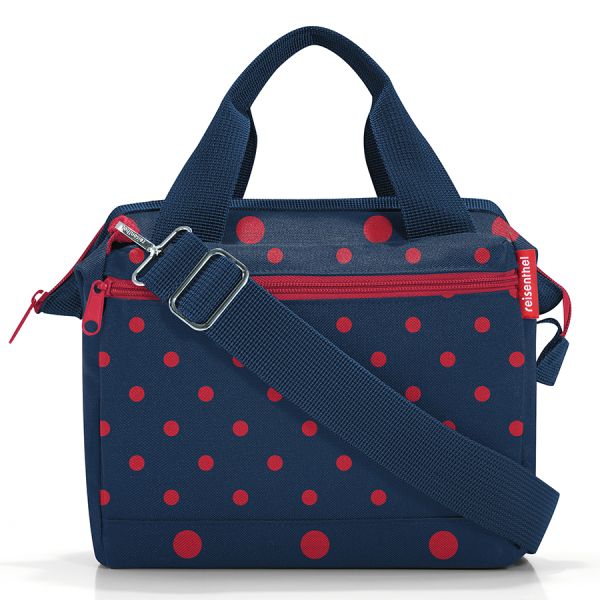 Сумка Allrounder cross mixed dots red, Reisenthel