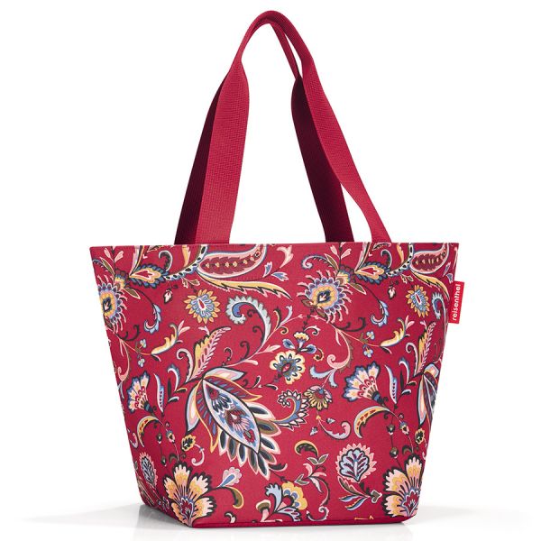 Сумка Shopper M paisley ruby, Reisenthel