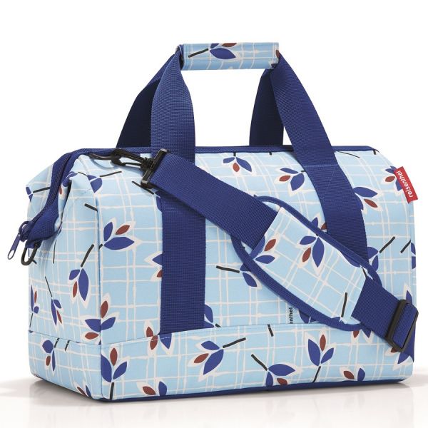 Сумка Allrounder M leaves blue, Reisenthel