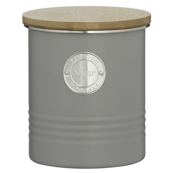 Емкость для хранения сахара Living серая 1 л, TYPHOON