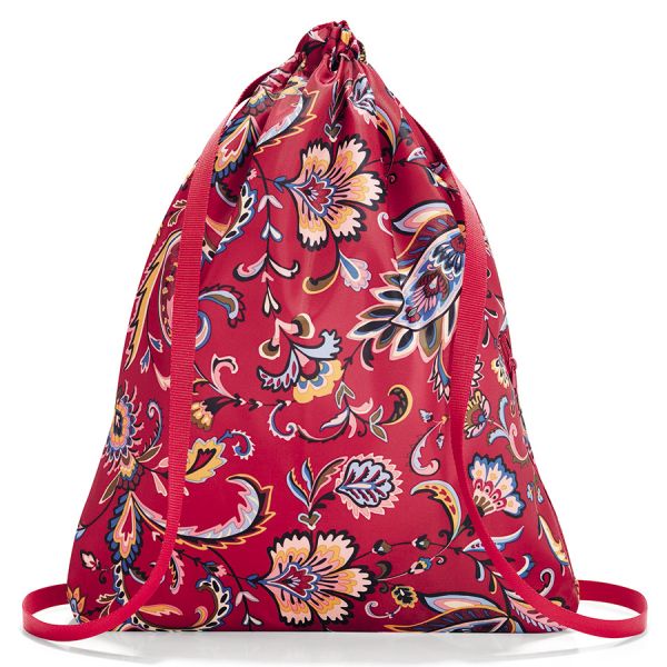Рюкзак складной Mini maxi sacpack paisley ruby, Reisenthel
