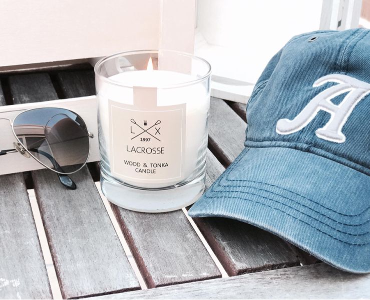 Свеча ароматическая Lacrosse, Дерево и тонка, 40 ч, Ambientair, изображение 3