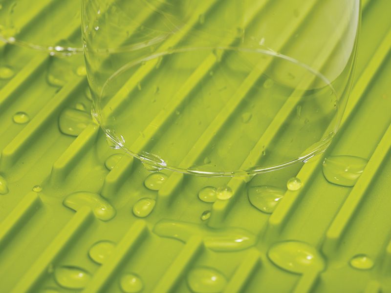 Коврик для сушки посуды Flume™ маленький серый (новый), Joseph Joseph, изображение 5