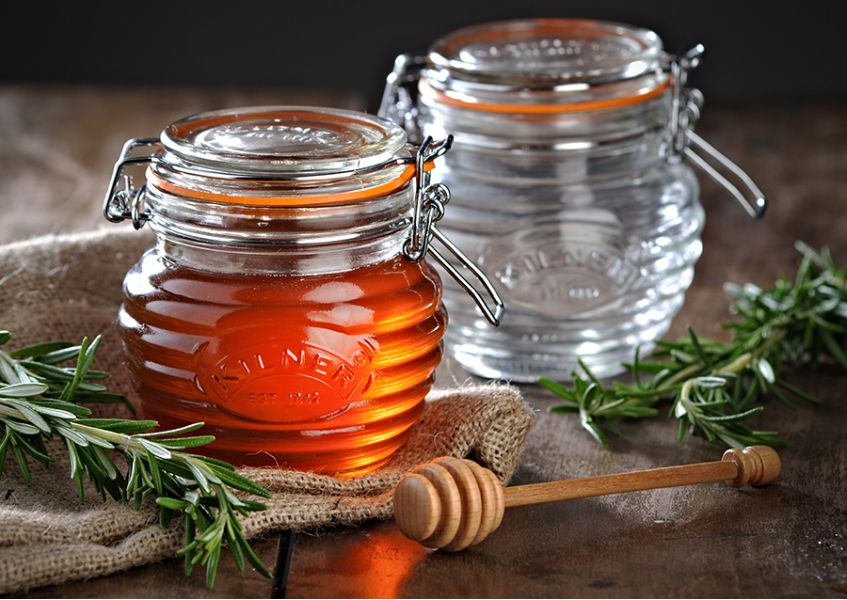 Банка Clip Top с ложкой для мёда 400 мл, Kilner, изображение 5