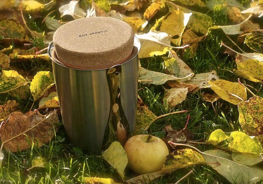 Ланч-бокс для горячего Thermo-pot, 550 мл, Black+Blum, изображение 6