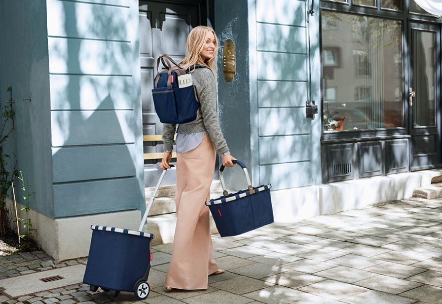 Сумка-тележка Carrycruiser dark blue, Reisenthel, изображение 3