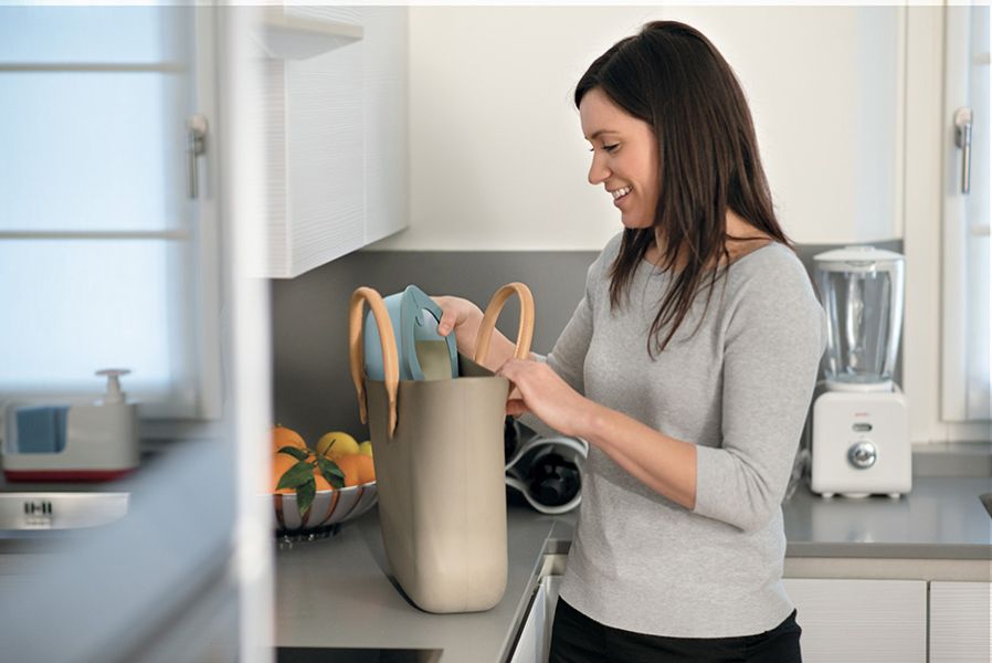 Контейнер для хранения Store&More, 975 мл, голубой, Guzzini, изображение 2