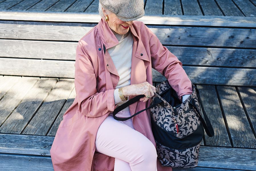 Сумка Shopper E1 baroque taupe, Reisenthel, изображение 10