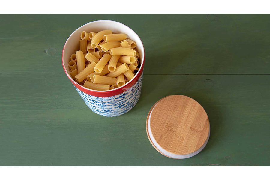 Банка фарфоровая с деревянной крышкой Remember, Fish, 1,25 л, Remember, изображение 2