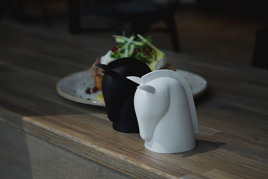 Держатель для зубочисток Unicorn, белый, Qualy, изображение 2