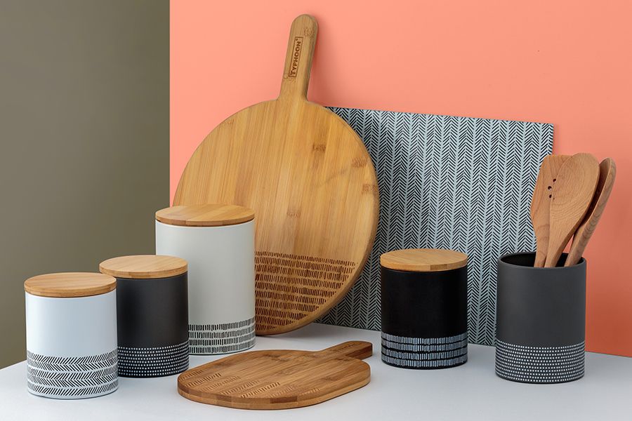 Емкость для хранения Monochrome средняя черная  1 л, TYPHOON, изображение 5