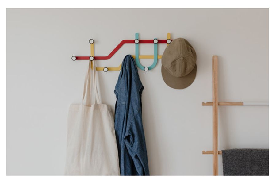 Вешалка Subway, разноцветная, Umbra, изображение 2